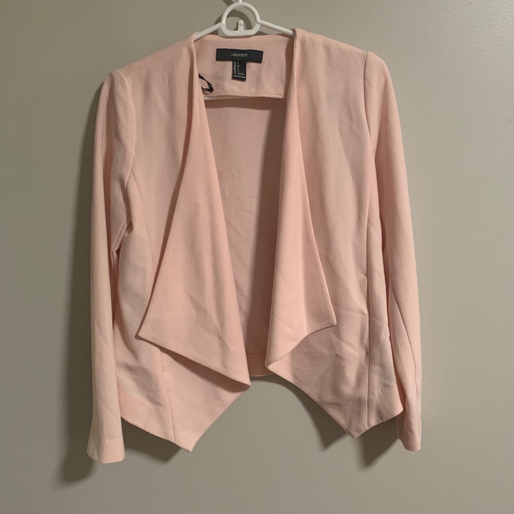 Forever 21 Blush Pink Blazer